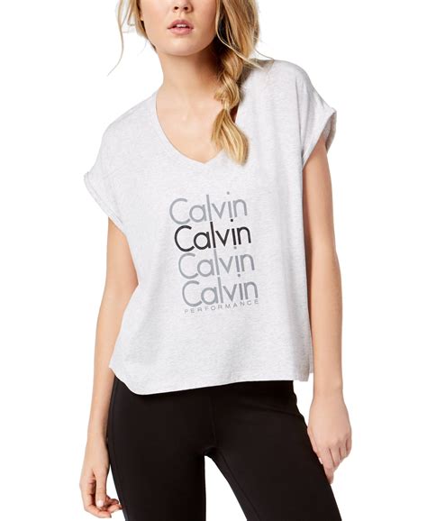 playeras calvin klein mujer originales|macy's calvin klein tops ladies.